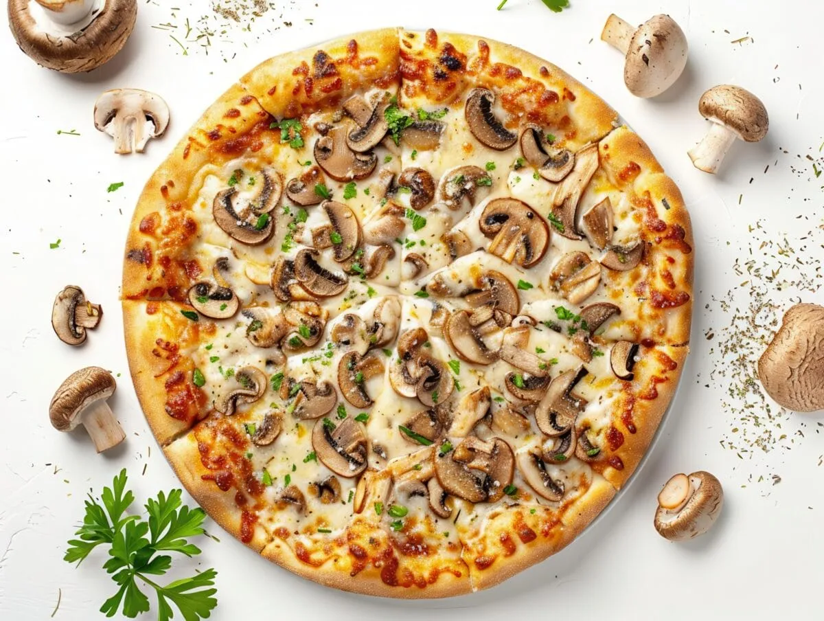 Zdjęcie Czy smażyć pieczarki do pizzy? Odkryj różnice w smaku i teksturze