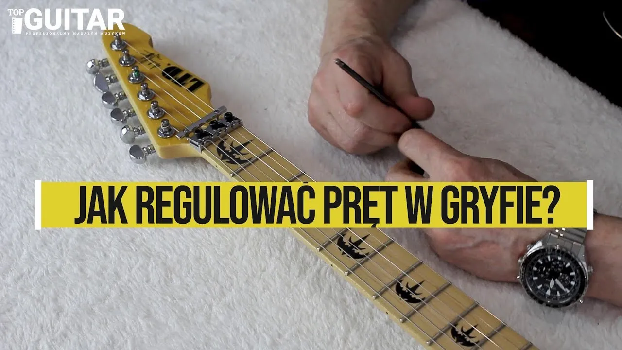 Zdjęcie Jak wyregulować gryf w gitarze elektrycznej, aby uniknąć problemów z grą