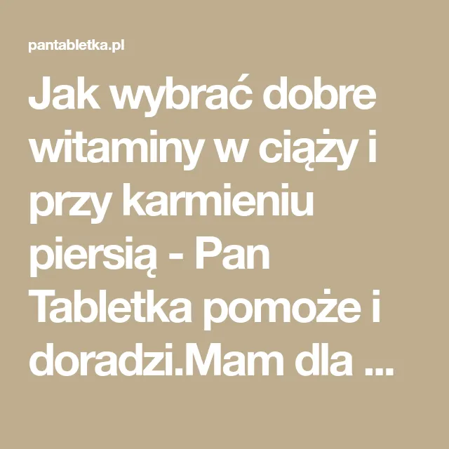 Zdjęcie Magnez podczas karmienia piersią. Bezpieczne dawki i naturalne źródła dla mamy