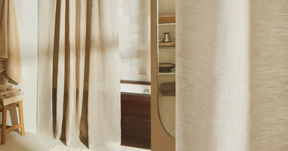 Zdjęcie Cortinas de ba&ntilde;o Zara Home: Encuentra tu estilo ideal y transforma tu ba&ntilde;o