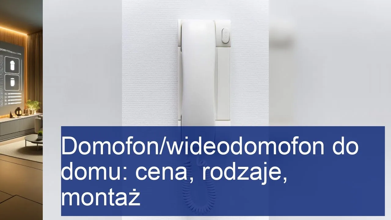 Zdjęcie Ile kosztuje domofon? Sprawdź ceny i ukryte koszty instalacji