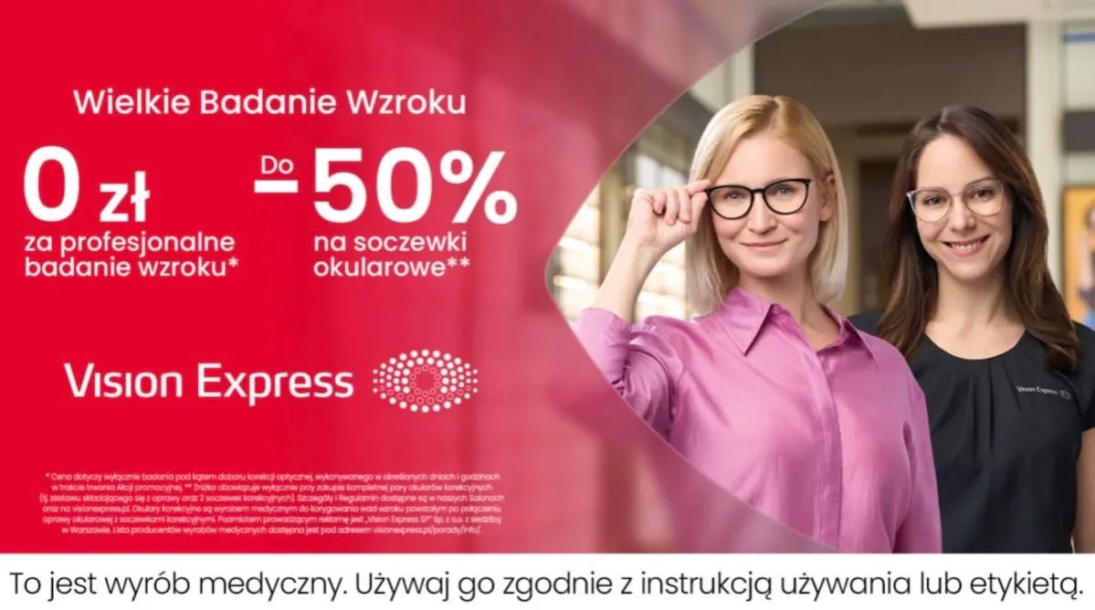 Zdjęcie Czy w Vision Express dobrze badają wzrok? Opinie, które warto znać