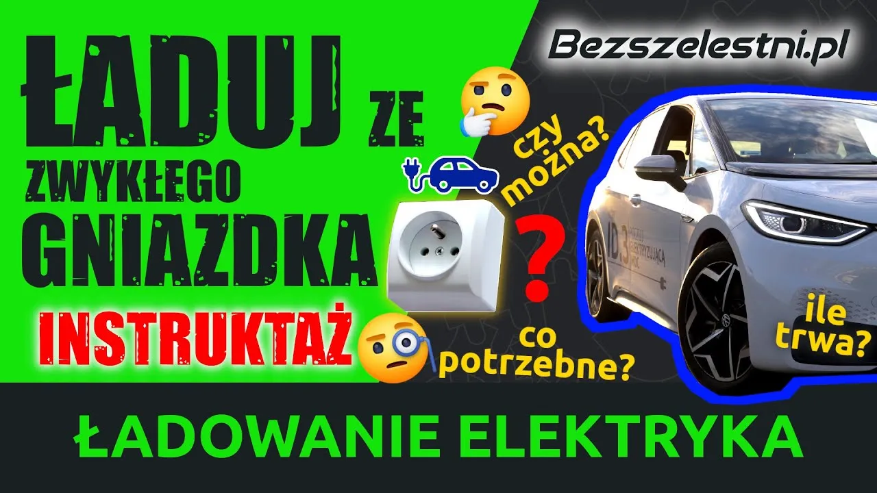 Zdjęcie Jak ładować samochód elektryczny w domu - uniknij kosztownych błędów