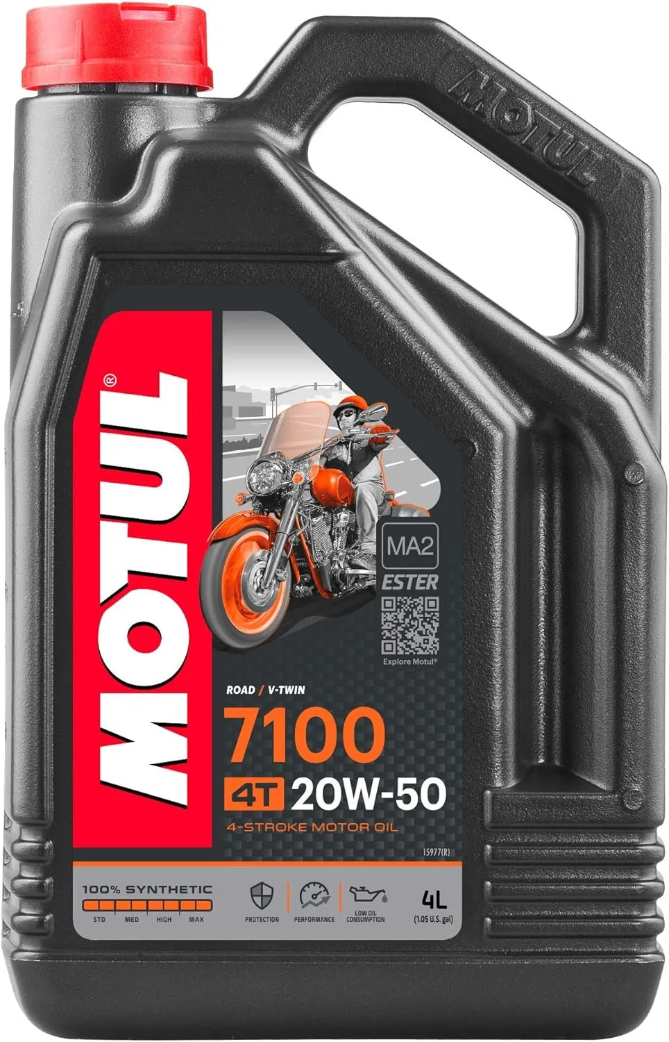 Zdjęcie Motul 7100 20W50 – najlepszy olej do motocykli, który chroni silnik