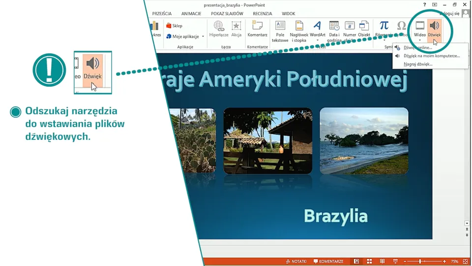 Zdjęcie Jak wstawić podkład muzyczny do prezentacji i uniknąć problemów z dźwiękiem