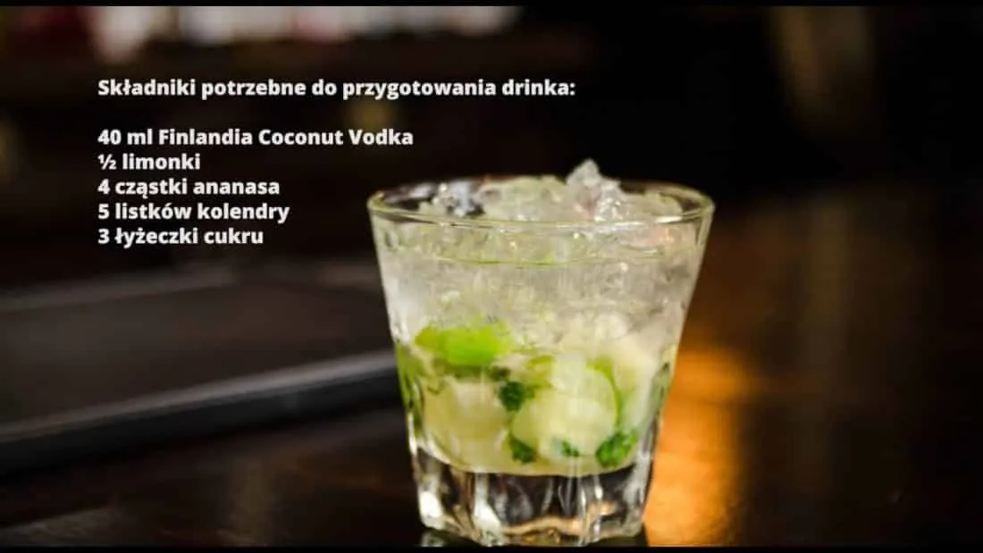 Zdjęcie Orzeźwiające przepisy na drinki z Finlandia kokosowa, które zachwycą