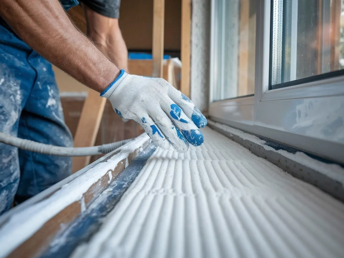 Zdjęcie Najlepsza pianka do montażu parapetów wewnętrznych, uniknij błędów