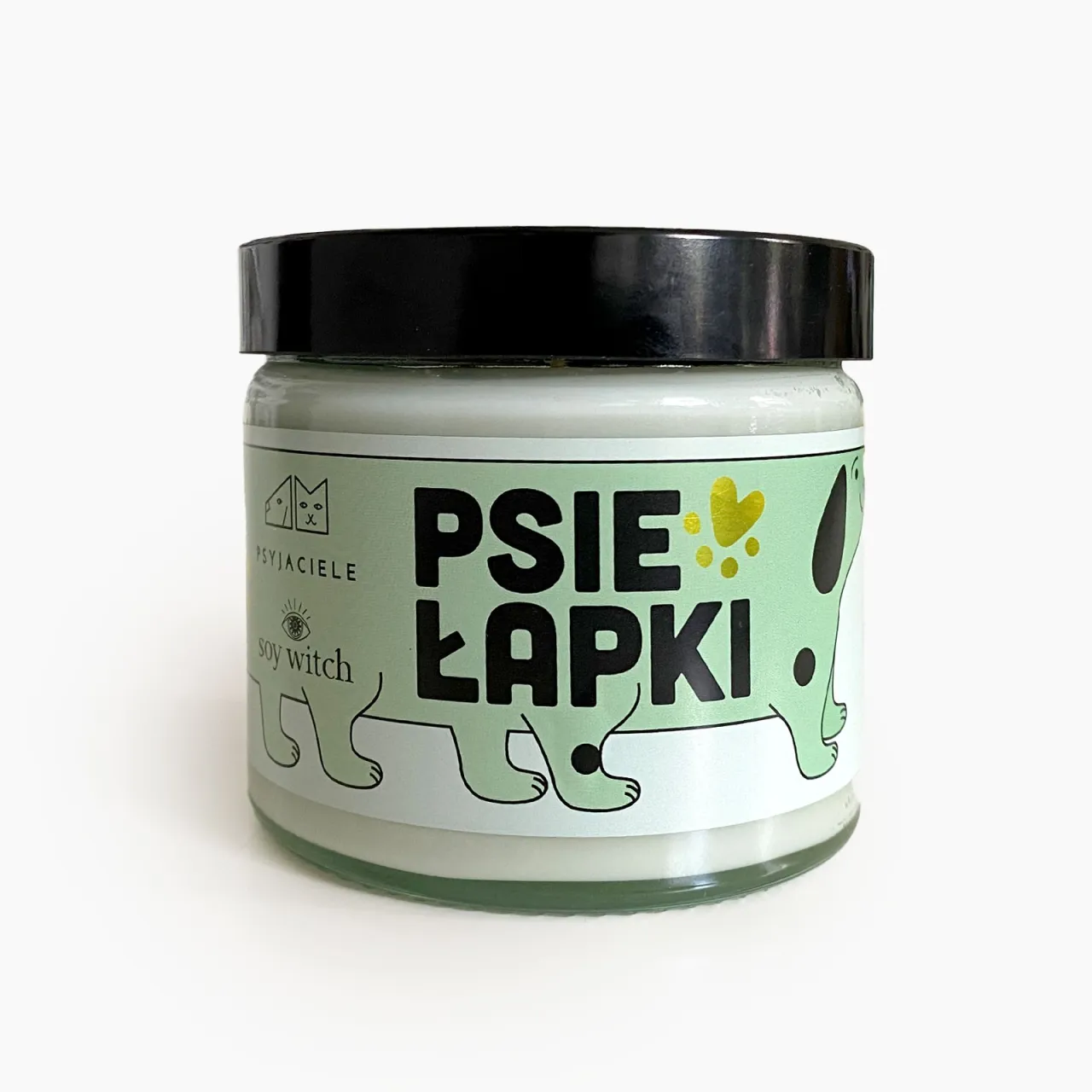Zdjęcie Świeczka o zapachu psich łapek – unikalny aromat dla psiarzy