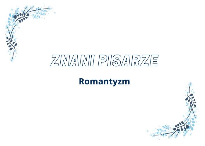 Zdjęcie Najwybitniejsi polscy twórcy epoki romantyzmu i ich niezatarte ślady