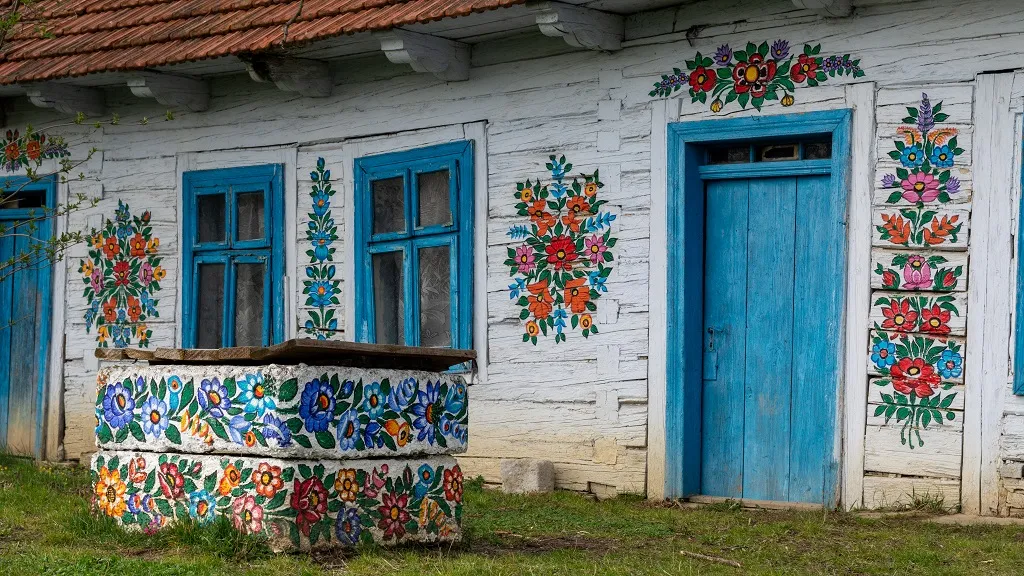 Zdjęcie Zalipie skansen – odkryj malowaną wieś pełną tradycji i atrakcji