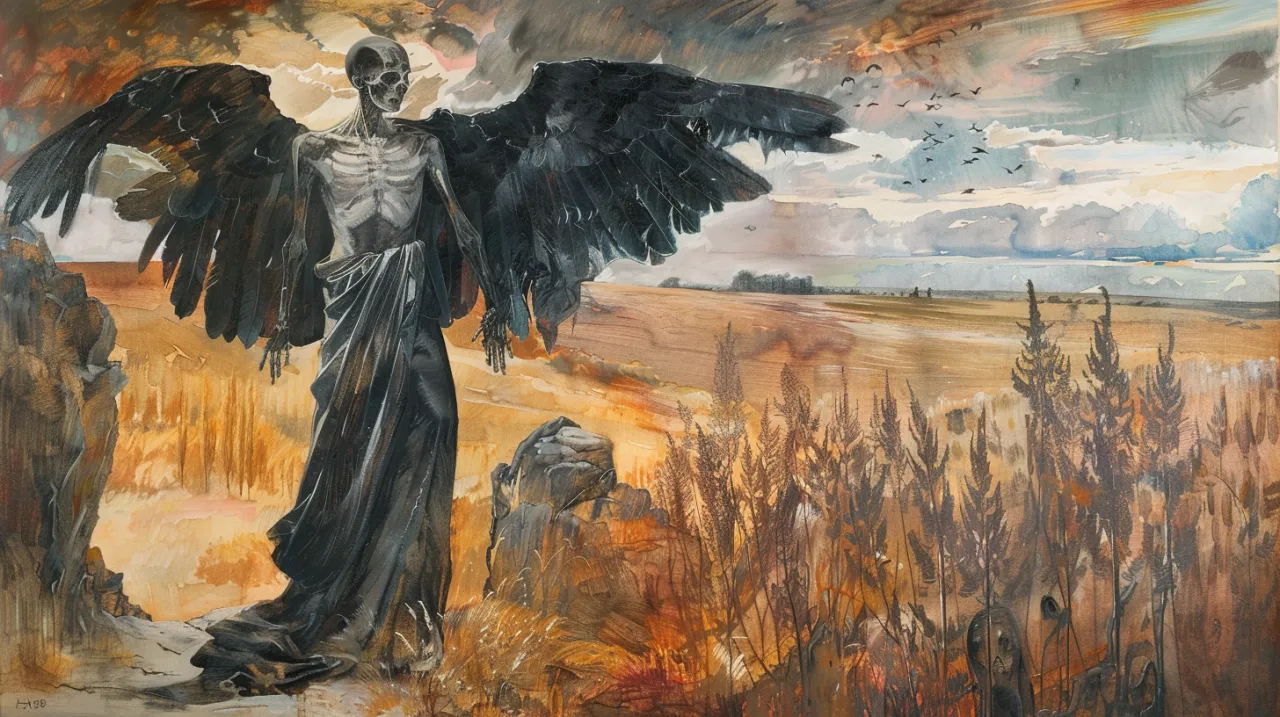 Zdjęcie Malczewski: analiza "Śmierć" i "Thanatos" w kontekście jego twórczości
