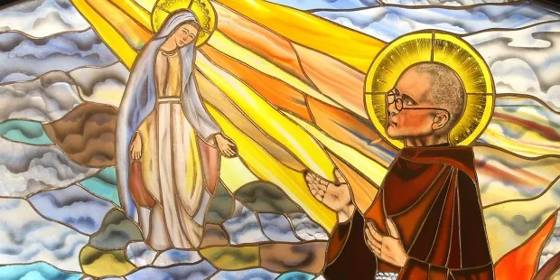 Zdjęcie Maksymilian Kolbe patron czego – lista grup i ich znaczenie