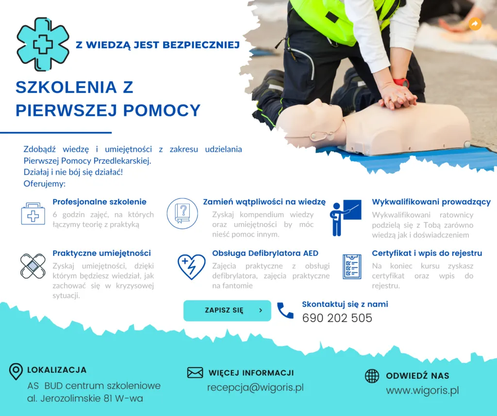 Zdjęcie Jak długo ważne jest szkolenie pierwsza pomoc i dlaczego to istotne