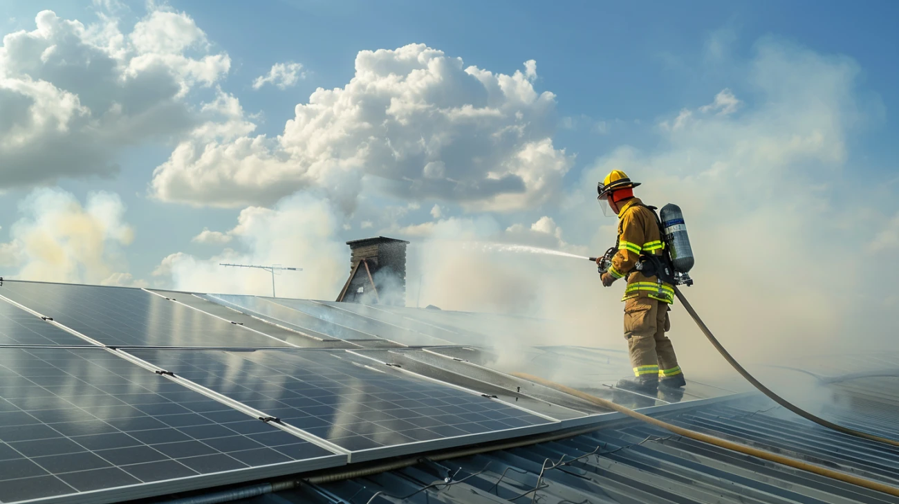 Zdjęcie Nowe zagrożenie w fotowoltaice? Pożary magazynów energii to realne ryzyko