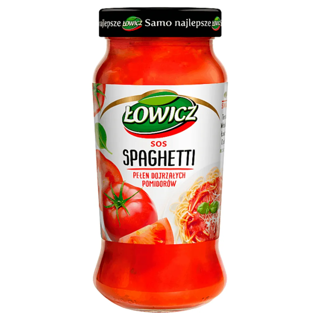 Zdjęcie Sos spaghetti Łowicz – składniki, przepisy i opinie użytkowników