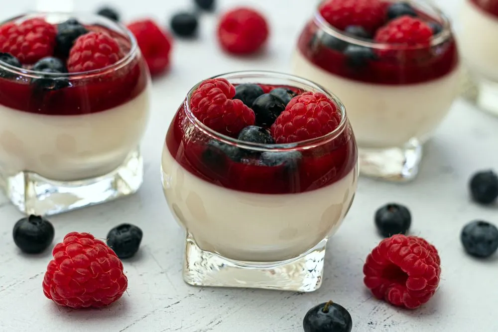 Zdjęcie Ingrédients essentiels pour une panna cotta parfaite à la maison