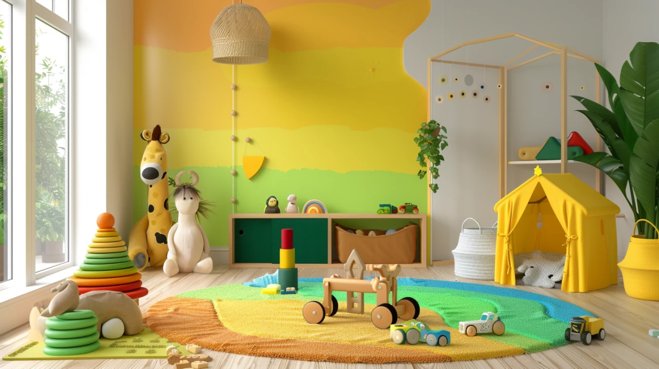 Zdjęcie Pokój dla dwulatka: 6 inspiracji na aranżację wnętrza