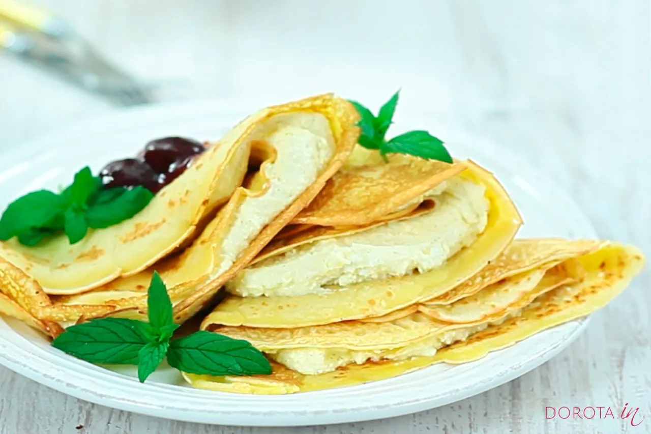 Zdjęcie Ile kcal ma naleśnik z serem na słodko? Sprawdź, jak zmniejszyć kaloryczność!