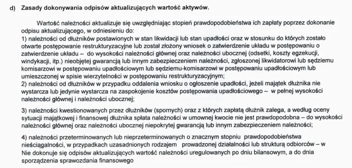 Zdjęcie Odpis aktualizujący – dowiedz się, jak chronić swoje finanse przed stratami