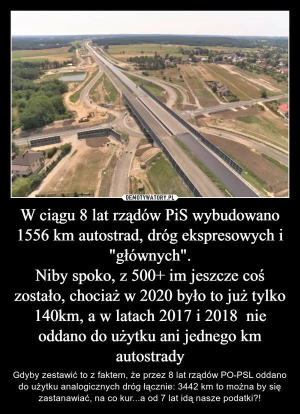 Zdjęcie Ile kilometrów autostrad wybudowano za rządów PiS? Zaskakujące dane!
