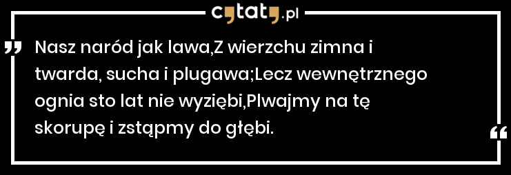 Zdjęcie Naród jak lawa interpretacja cytatu – znaczenie, symbolika i kontekst w Dziadach