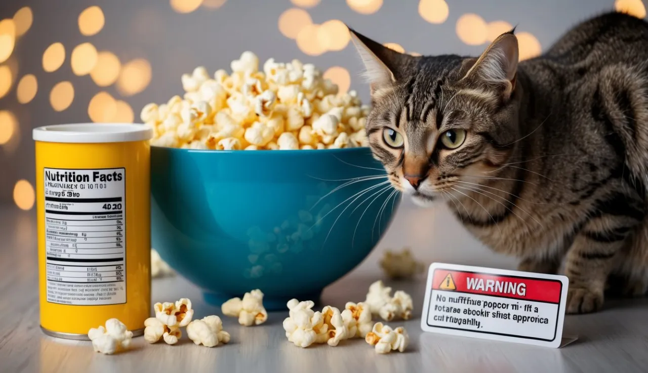 Zdjęcie Czy koty mogą jeść popcorn? Poznaj zagrożenia i lepsze przekąski