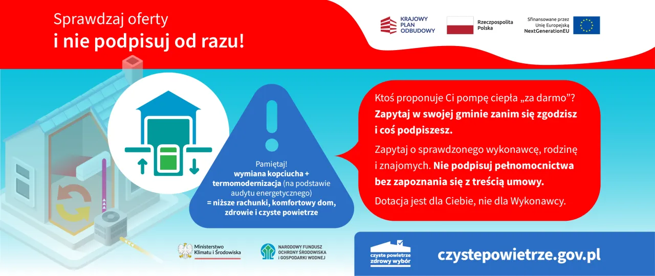 Zdjęcie Czyste powietrze Białystok - jak uzyskać dofinansowanie na modernizację?