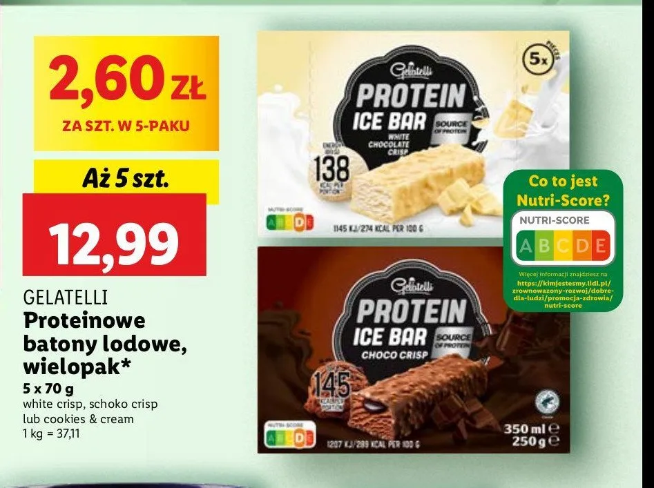 Zdjęcie Gdzie kupić lody proteinowe Gelatelli w Lidlu? Sprawdź teraz!