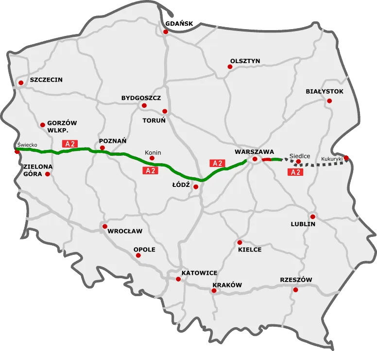 Zdjęcie Ile kosztuje autostrada Konin Warszawa? Sprawdź opłaty i trasy