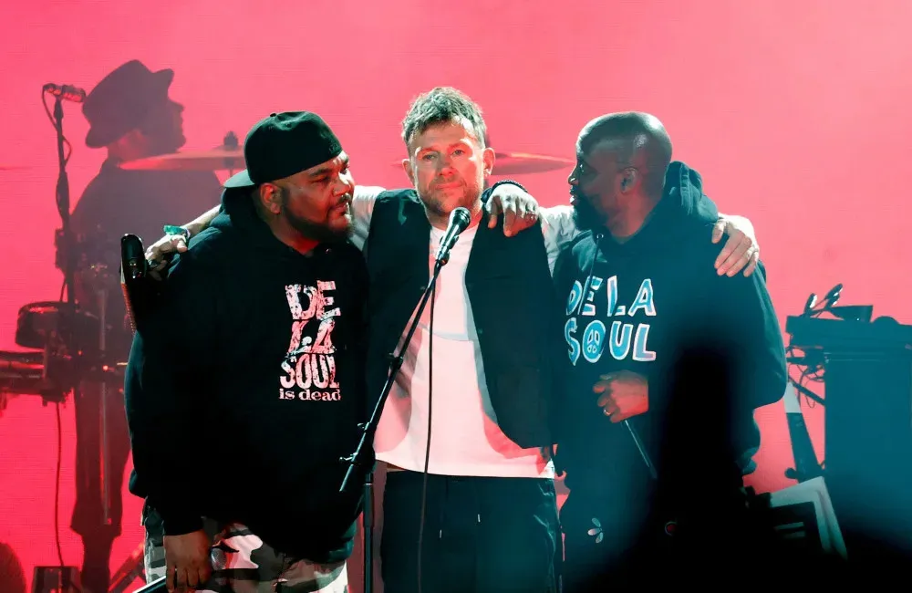 Zdjęcie Seye Adelekan z Gorillaz ujawnia sekretne supermoce Damona Albarna