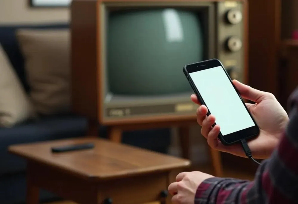 Zdjęcie Jak łatwo podłączyć telefon do starego telewizora: 5 skutecznych metod