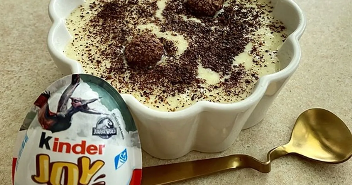 Zdjęcie Jak zrobić kinder joy w domu - prosty przepis na pyszny deser