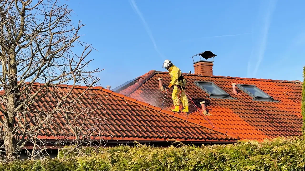 Zdjęcie Jak skutecznie umyć dachówkę z sadzy i uniknąć kosztownych szkód