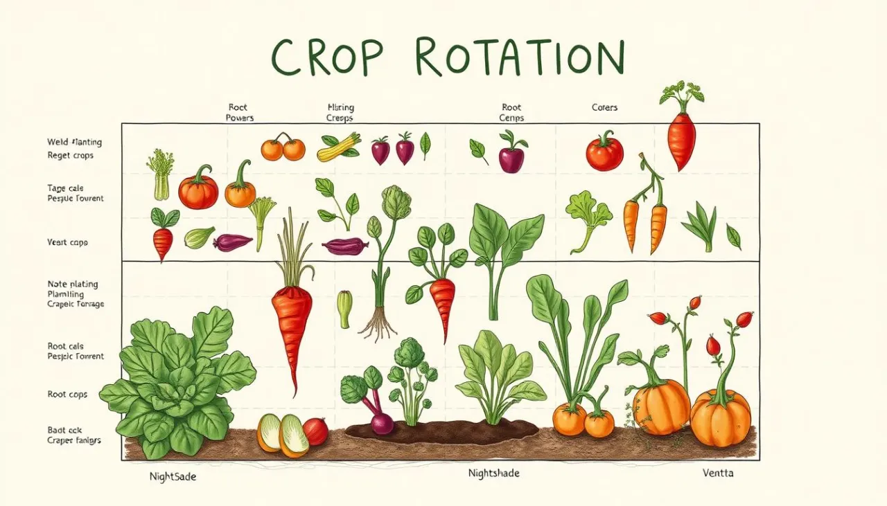 Zdjęcie Płodozmian na działce: Jak siać warzywa po sobie? Plan krok po kroku