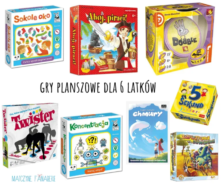 Zdjęcie Najlepsze gry planszowe dla 6-latków: edukacja i zabawa w jednym
