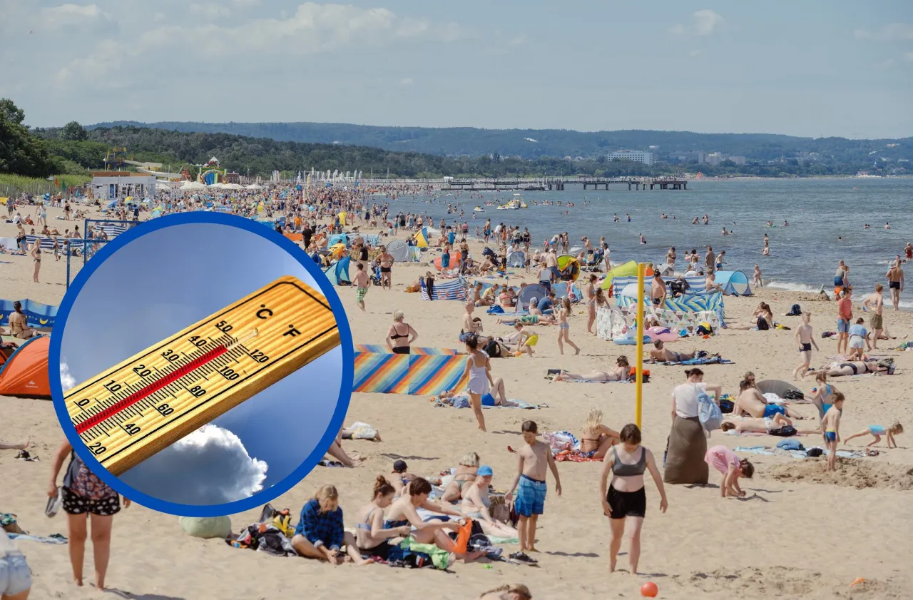 Zdjęcie Bałtyk ile stopni? Sprawdź aktualną temperaturę wody w Polsce