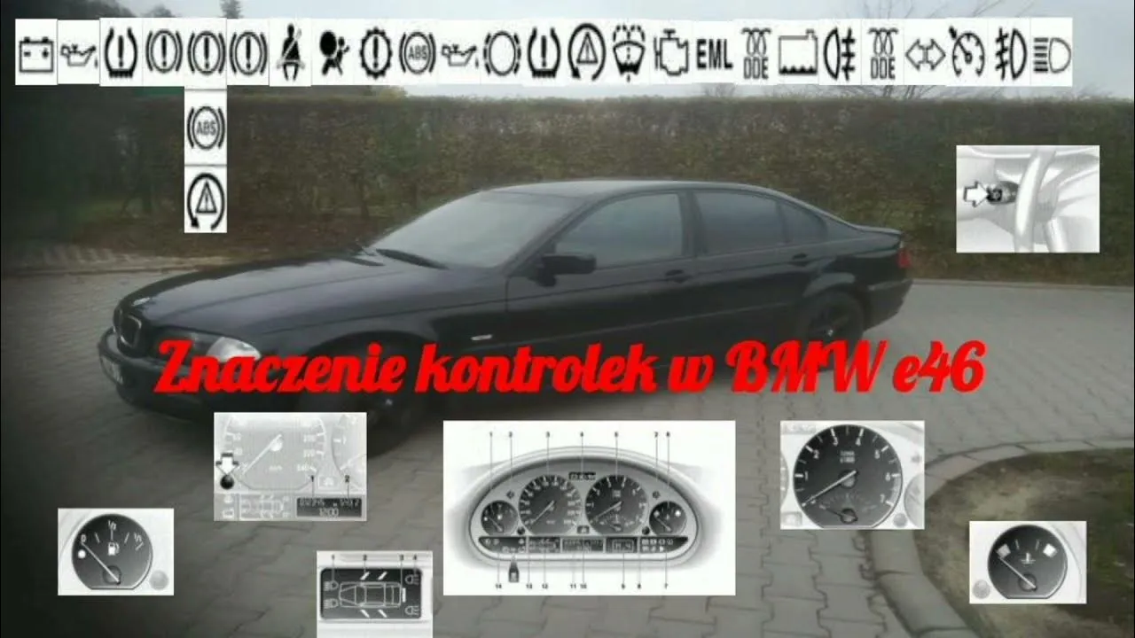 Zdjęcie Kontrolki BMW E46 – co oznaczają i jak na nie reagować?
