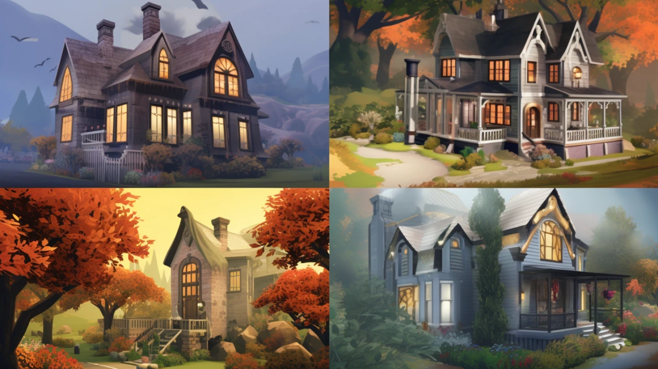 Inspirujące Projekty Domów Sims 4 - Odkryj Plan Domu i Domy z Gry The Sims 4