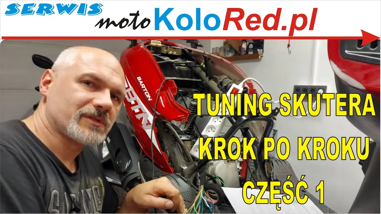 Zdjęcie Jak zrobić tuning skutera, aby zwiększyć moc i przyspieszenie skutera