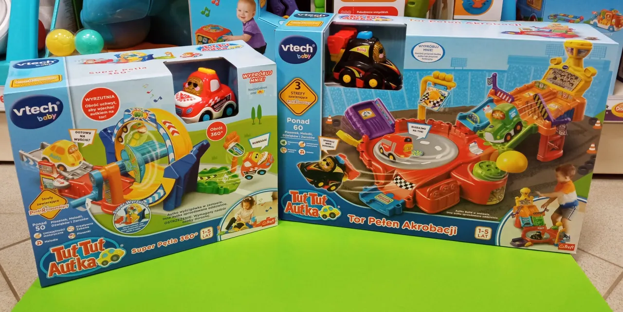 Zdjęcie Najlepsze autka zabawki dla dzieci – wybierz bezpieczne modele z VTech