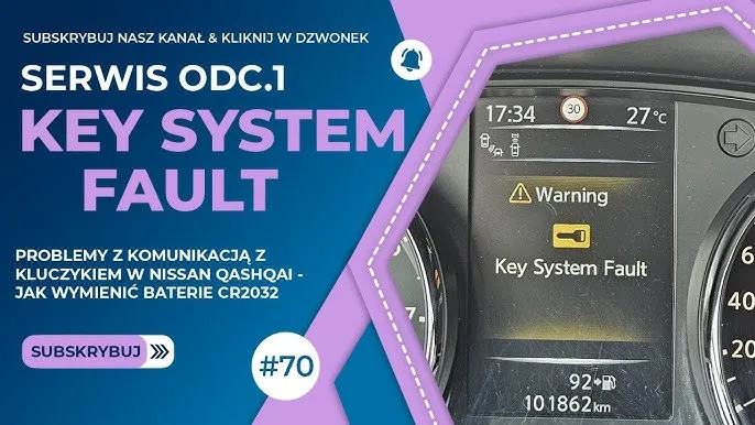 Zdjęcie Wymiana baterii kluczyk nissan qashqai - prosta instrukcja krok po kroku
