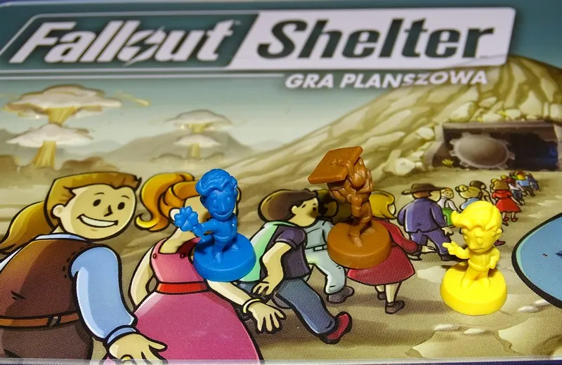 Zdjęcie Fallout Shelter gra planszowa – odkryj sekrety przetrwania w krypcie