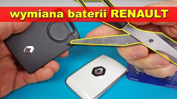 Zdjęcie Jak wymienić baterię w kluczyku Renault Clio w prosty i szybki sposób