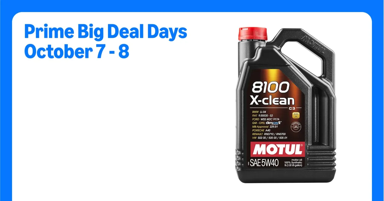Zdjęcie Motul 8100 X-CLEAN 5W-40 1L - najlepszy wybór dla Twojego silnika