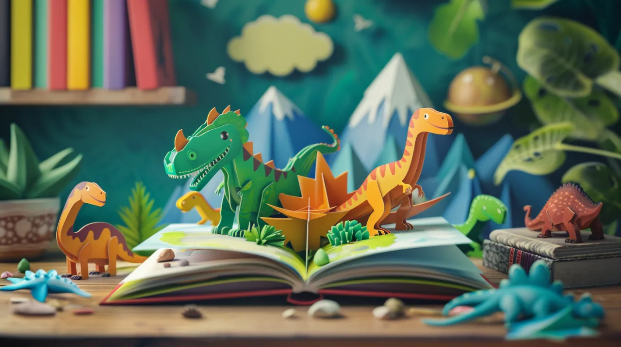 Zdjęcie Książka o dinozaurach dla dzieci - odkrywaj prehistorię: co fascynuje czytelników?