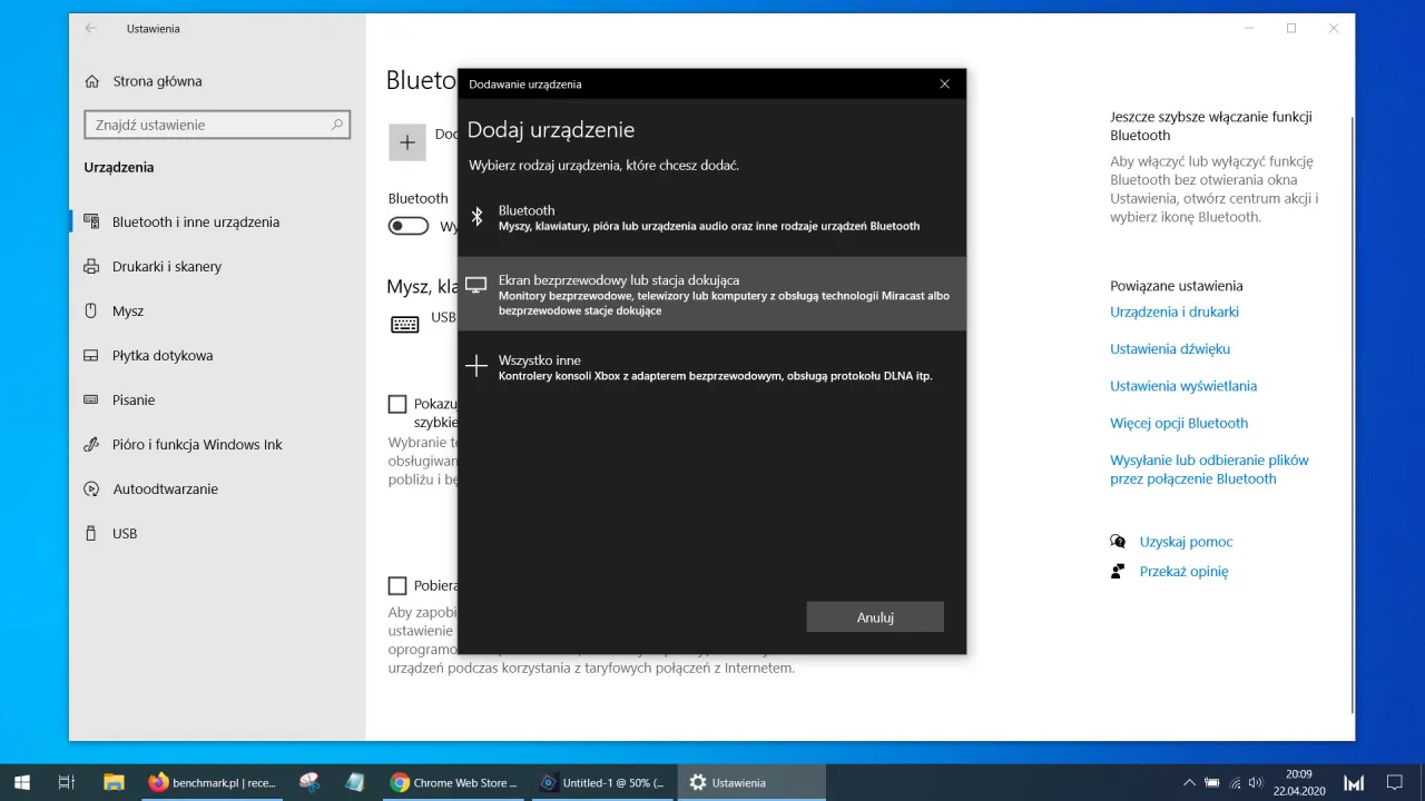 Zdjęcie Jak wyświetlić obraz z telefonu na laptopie przez bluetooth bez problemów