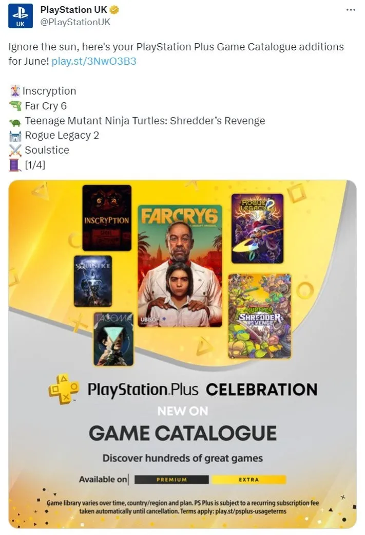 Zdjęcie Jakie gry w czerwcu na PS Plus - najlepsze tytuły, które musisz znać