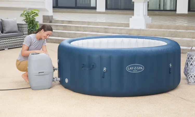 Zdjęcie Ile prądu pobiera jacuzzi dmuchane: poznaj prawdziwe koszty eksploatacji