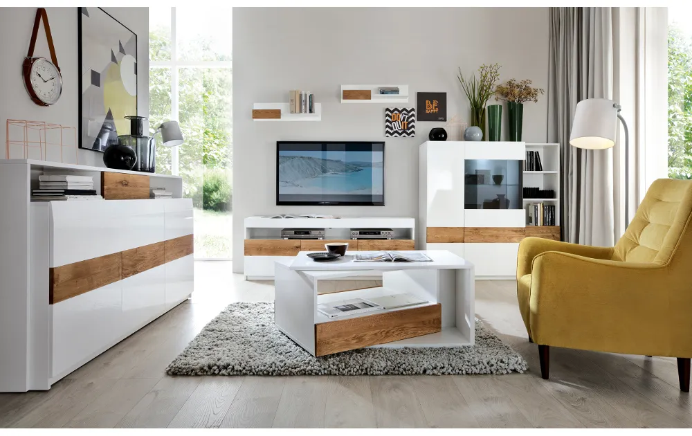 Zdjęcie Biały salon jakie dodatki – jak stworzyć przytulną przestrzeń?