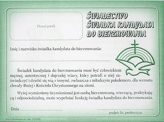 Zdjęcie Co robi świadek na bierzmowanie? Obowiązki i wsparcie duchowe
